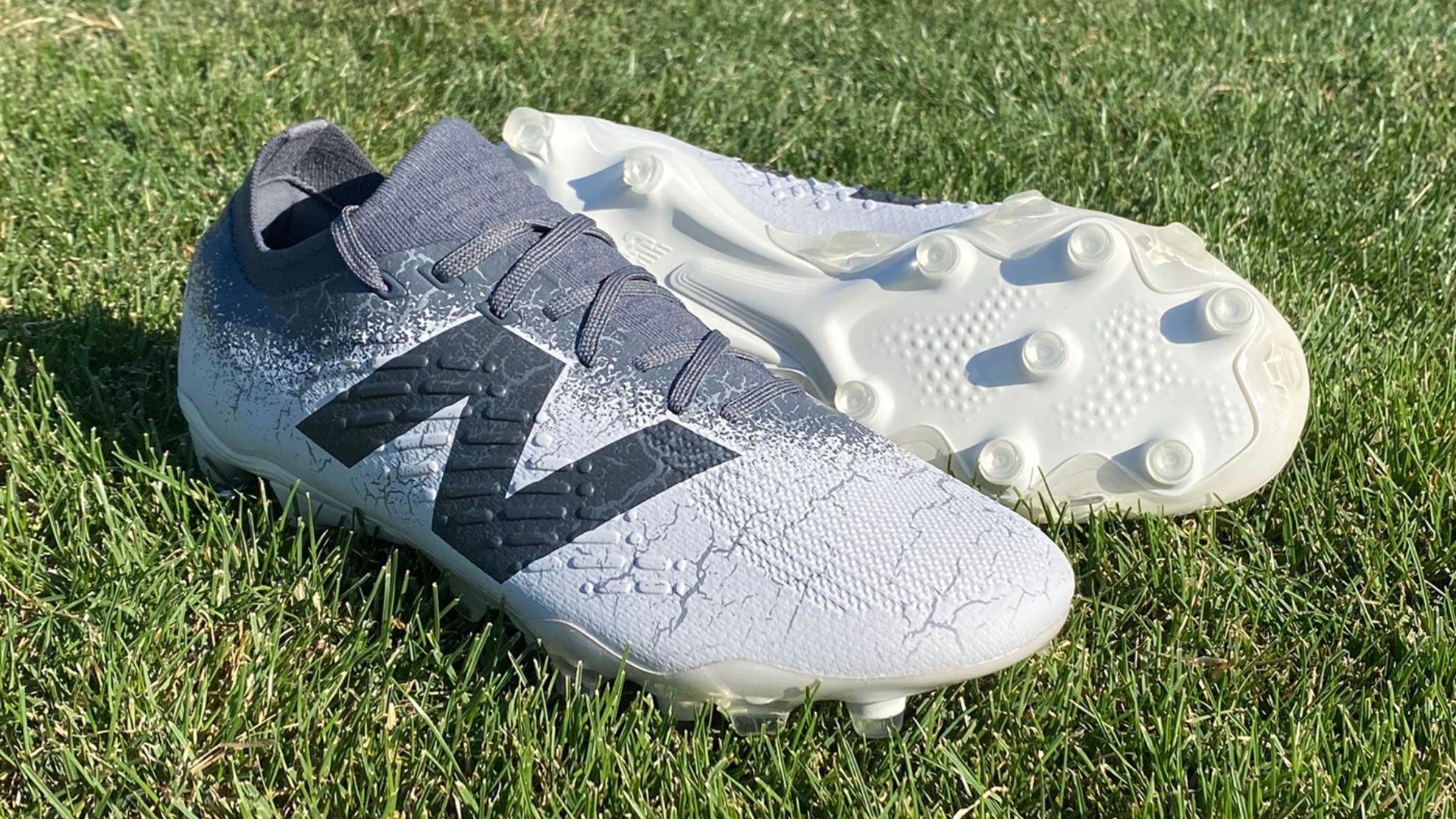 New Balance Tekela v4+ Pro Low Rising LE FG Firm Ground Soccer Cleat - White