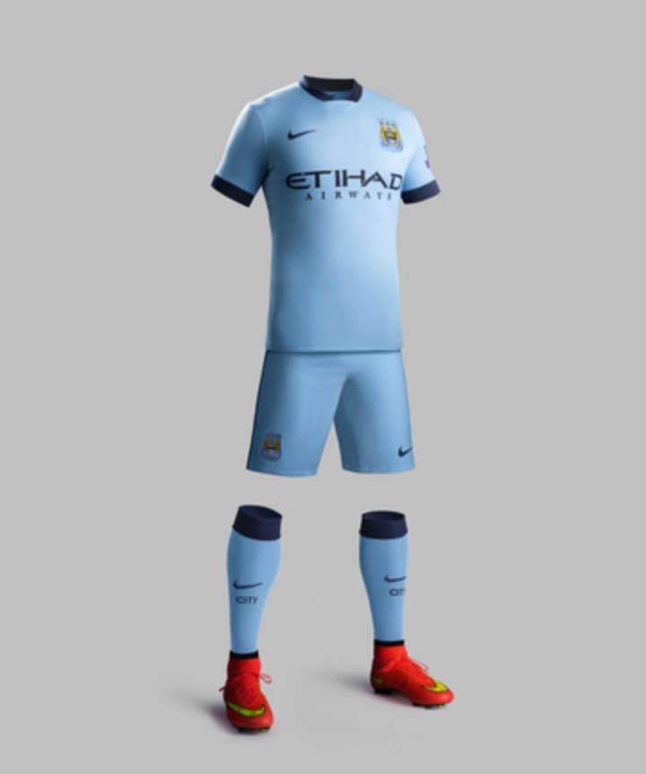 Nike reveals Manchester City 14/15