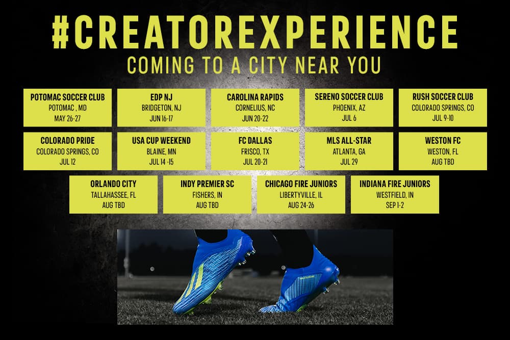 adidas Creator Experience Soccer Tour