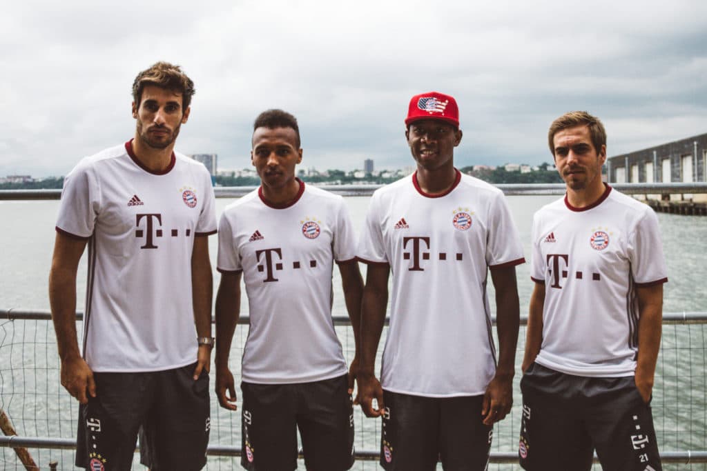Bayern Munich Stars Reveal 2016 17 Adidas Third Jersey