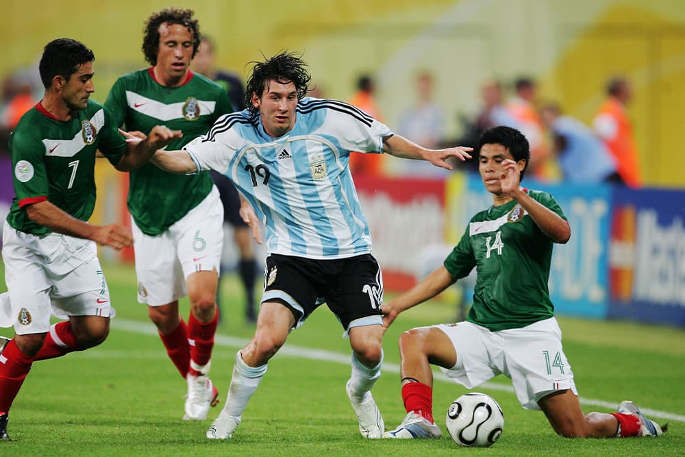 Messi Argentina 2006 World Cup
