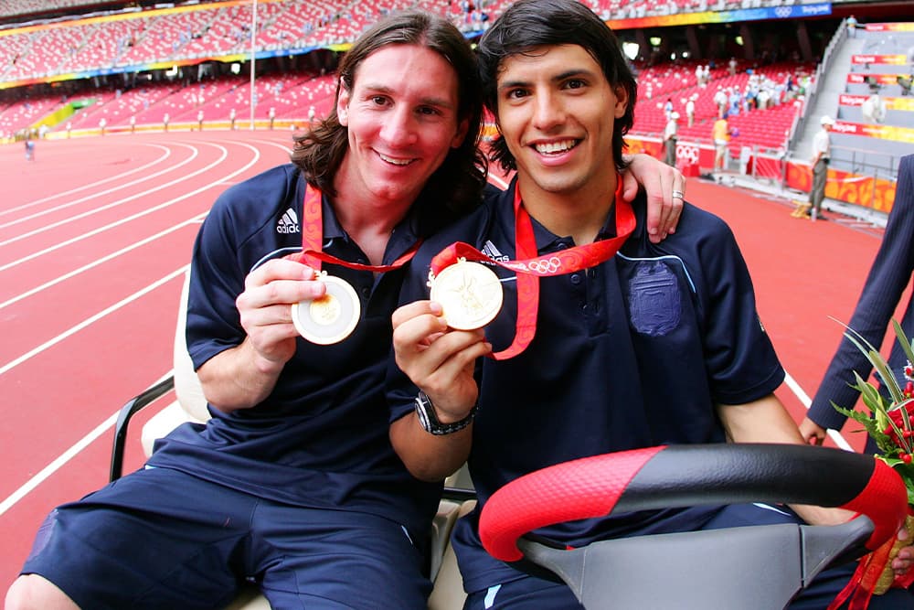 Messi 2008 Olympics Medal