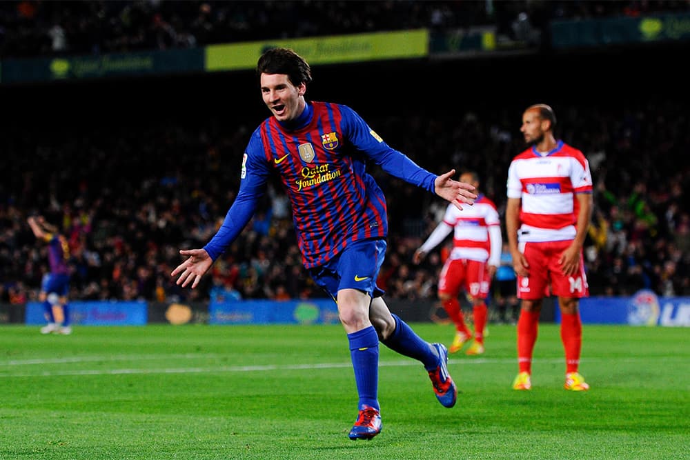 Messi Barcelona 2012