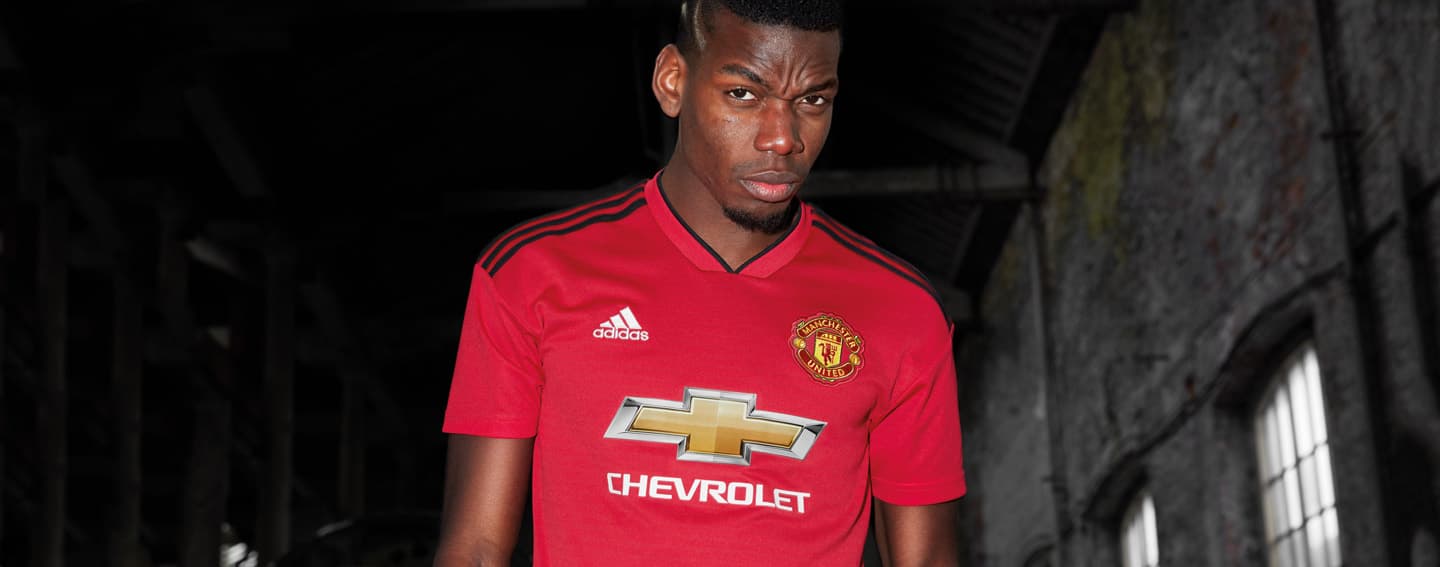  adidas 2018/19 Manchester United Home jersey Pogba