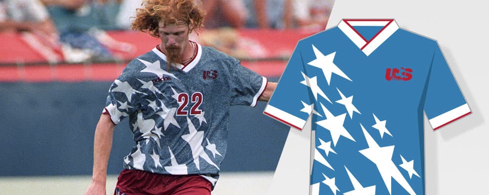 1994 USA Home Soccer Jersey