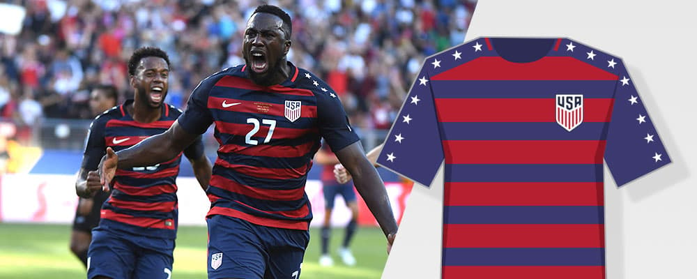 2017 USA Gold Cup Soccer Jersey