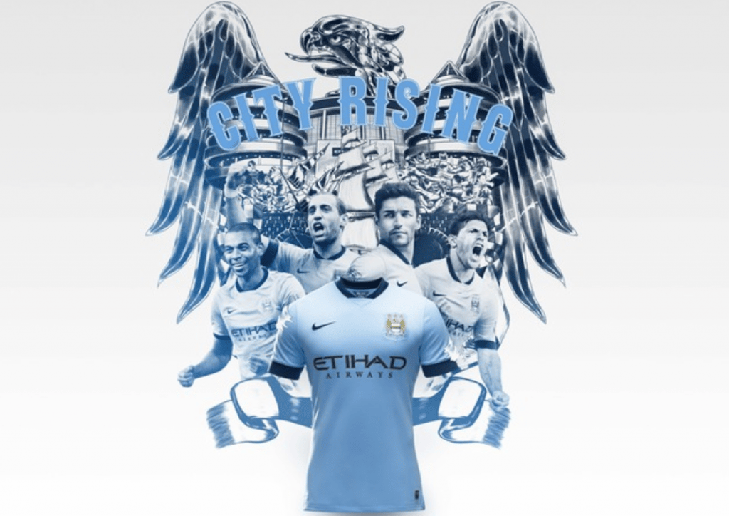 Nike reveals Manchester City 14/15