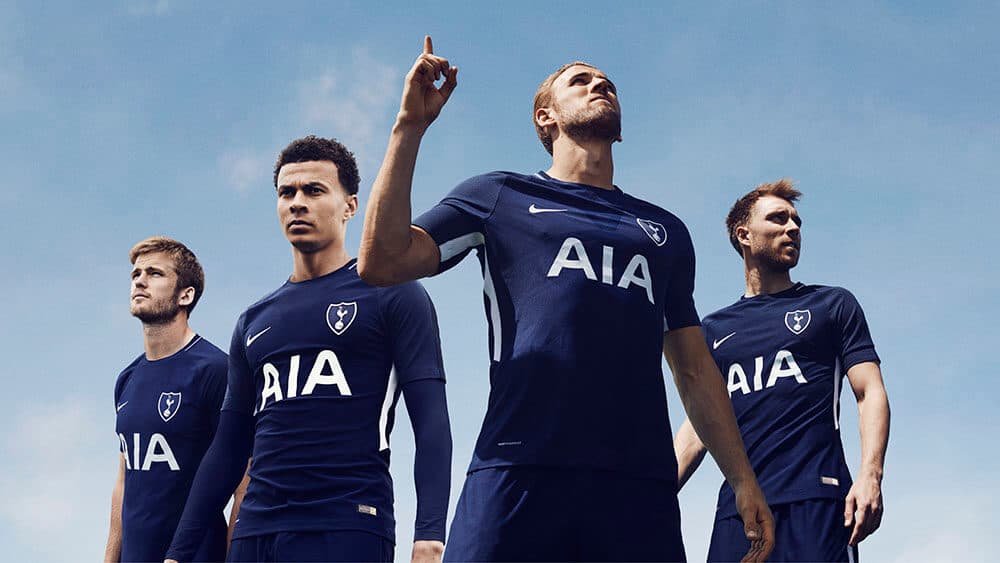 2017-18 Nike Tottenham Hotspur Away Jerseys