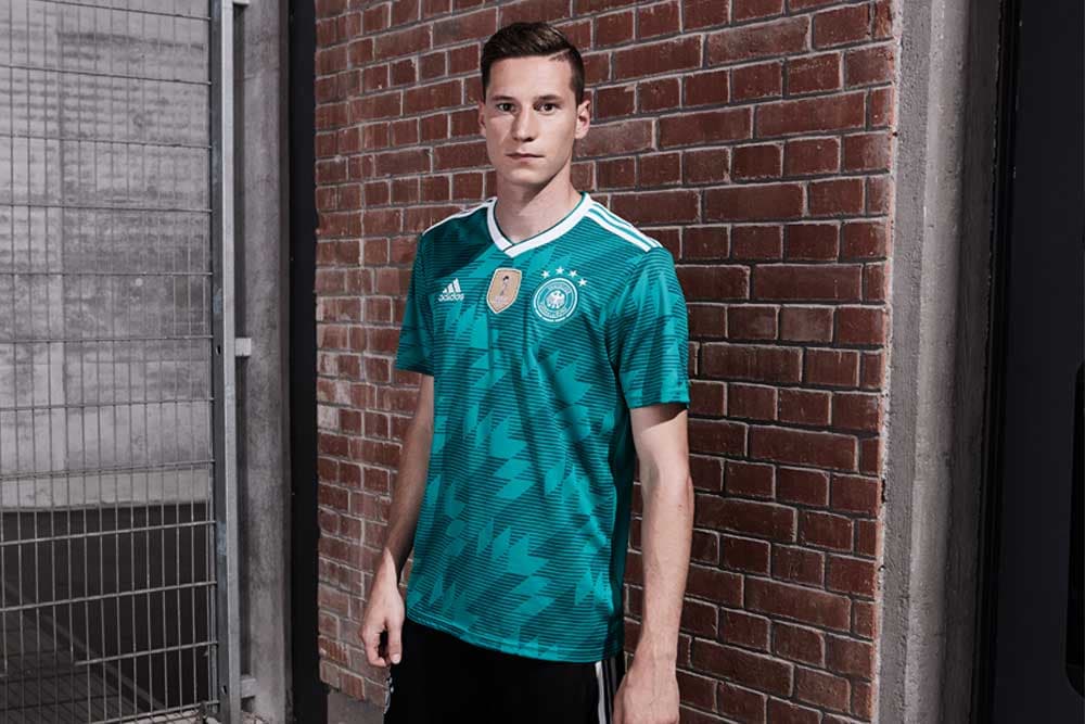 2018 adidas Germany away World Cup jerseys