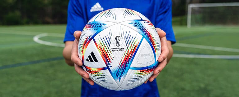 Story Behind The Design  The adidas Al Rihla 2022 World Cup Match Ball -  SoccerBible