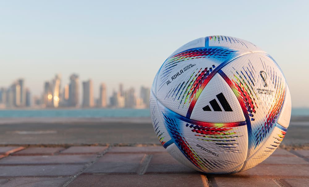 adidas Al Rihla - the official ball of the 2022 FIFA World Cup in Qatar
