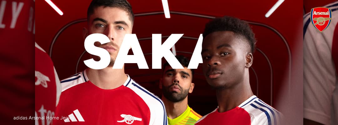 SoccerStarz - Arsenal Bukayo Saka - Home Kit (Classic Kit