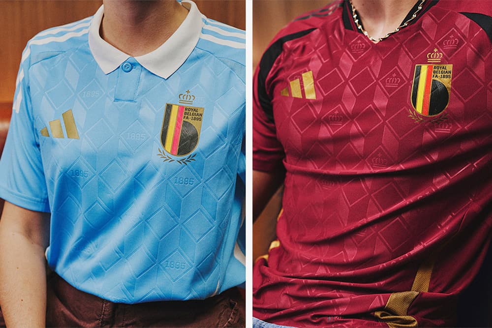 Belgium Euro 2024 kit adidas home away