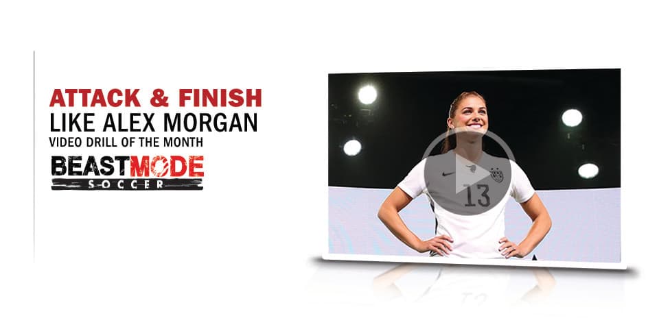 Beast Mode Soccer Drill With Alex Morgan