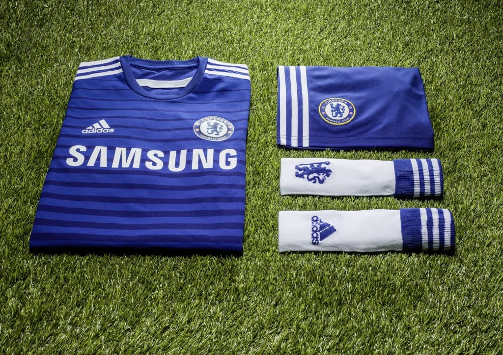 Forever Blue Adidas Unveils Chelsea S 14 15 Home Kit