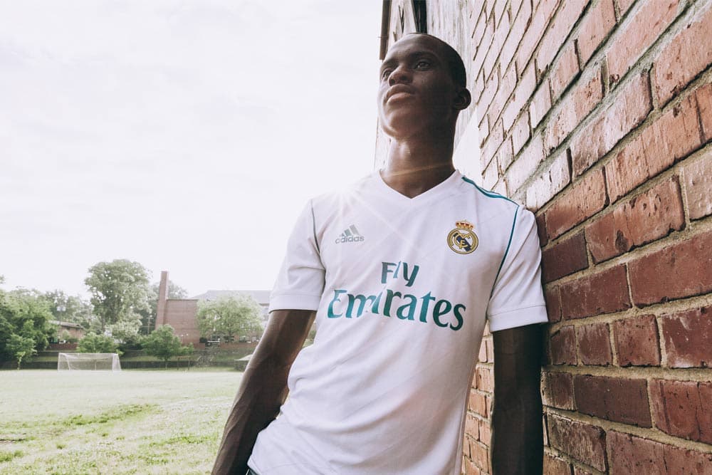 2017-18 adidas Real Madrid home jersey