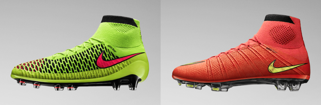 mercurial vs hypervenom vs magista vs tiempo