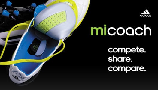 Ministro Mancha atraer miCoach – play smart Compete. Share. Compare.