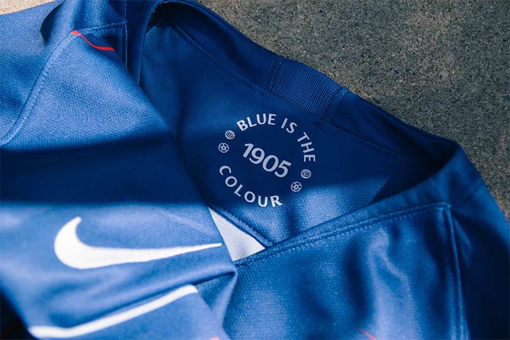 Blue Is The Color Nike Unveils 2018 19 Chelsea Home Kit Inspired By The Rousing Chorus Of Blue Is Color That Can Be Heard Reverberating Around Walls Stamford Bridge On Match Day Nike Knew They