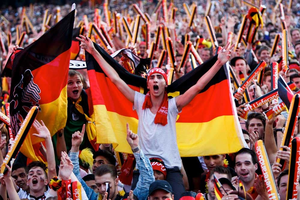Germany fans