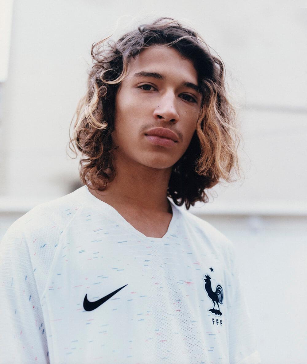 Maillot France Pre-match 2018/19 - Nike, Blanc, Taille S (Occasion, Homme)