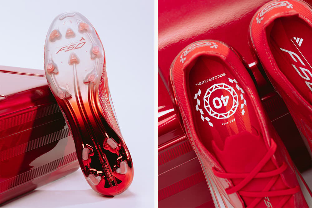 Decades of Dedication: Introducing the SOCCER.COM 40th Anniversary adidas  F50