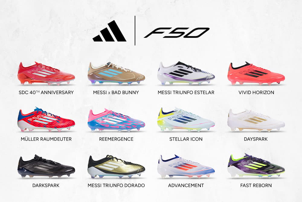 Decades of Dedication: Introducing the SOCCER.COM 40th Anniversary adidas  F50