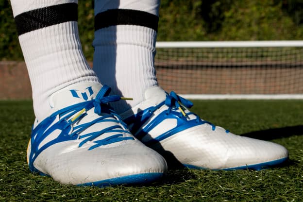 Play Test Adidas Messi 15 1 White Prime Blue