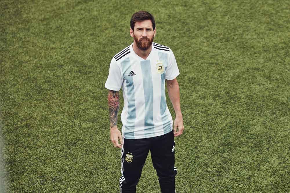 2018 adidas Argentina home jersey
