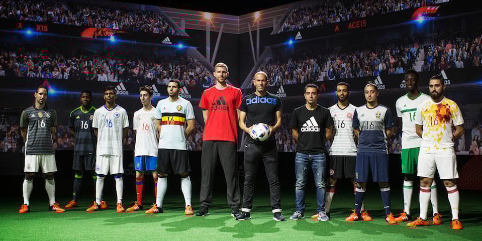 Adidas Premieres Euro 16 Ball Away Jerseys At Future Arena