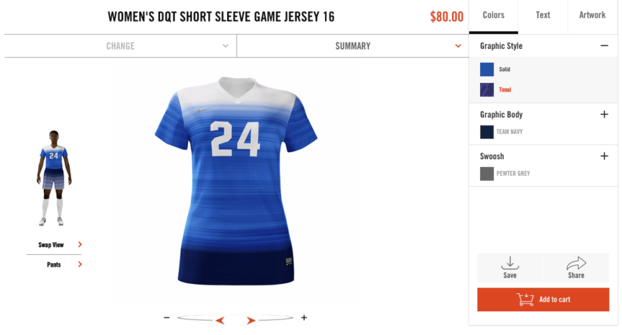 Designing Custom Sublimated Uniforms with Nike and SOCCER.COM