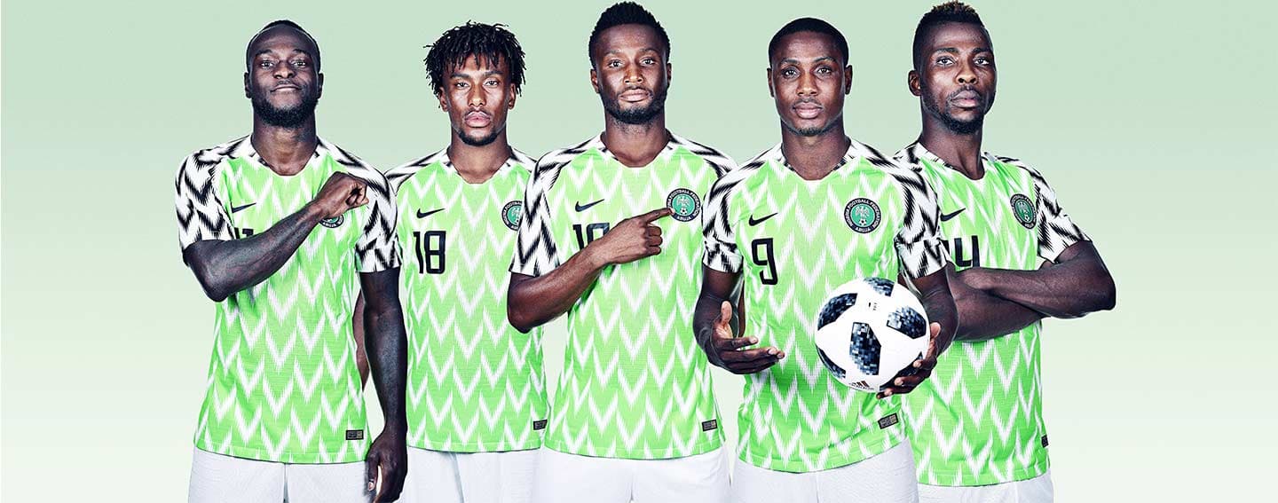  2018 Nike Nigeria Home Jersey