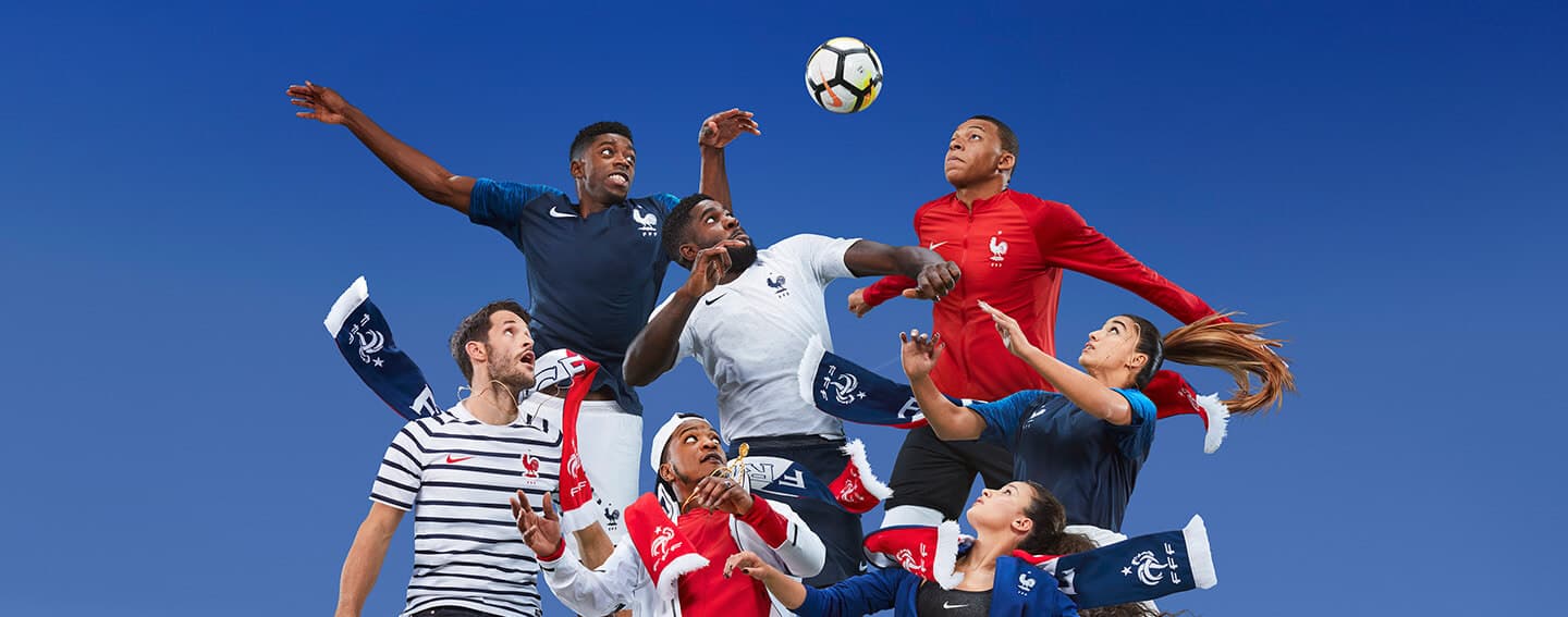 2018 Nike France home and away World Cup kits revealed
