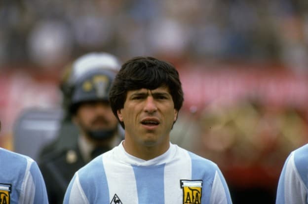 1993: Portrait of Daniel Passarella of Argentina before the World Cup qualifying match against Peru in Peru. Peru won the match 1-0. Mandatory Credit: David Cannon/Allsport