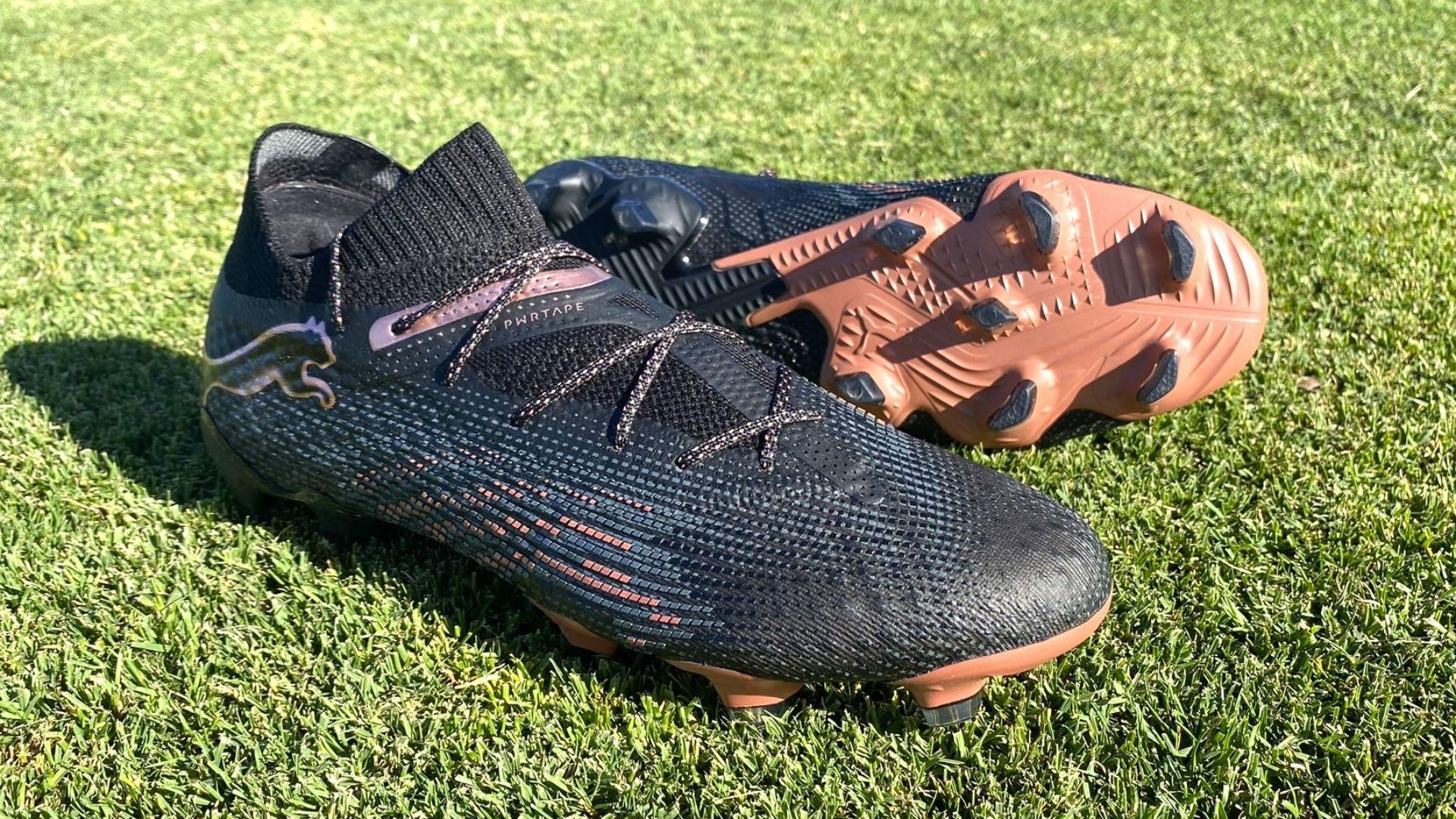 Puma Future 7 Ultimate FG/AG Firm Ground Soccer Cleat - Black/Silver Gray/Shadow Gray