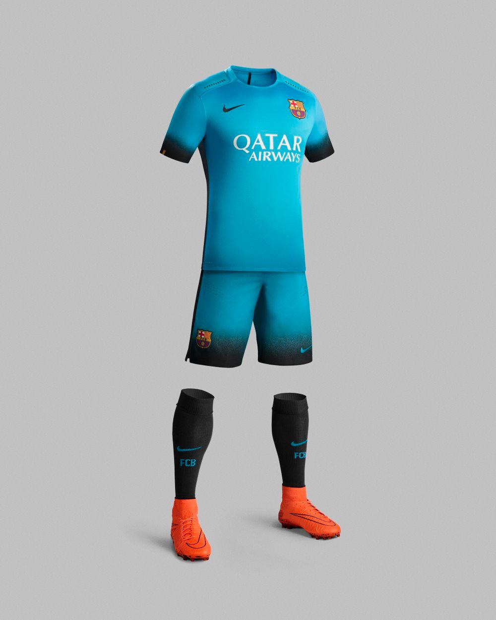 Electric In Europe Fc Barcelona Unveils Third Shirt
