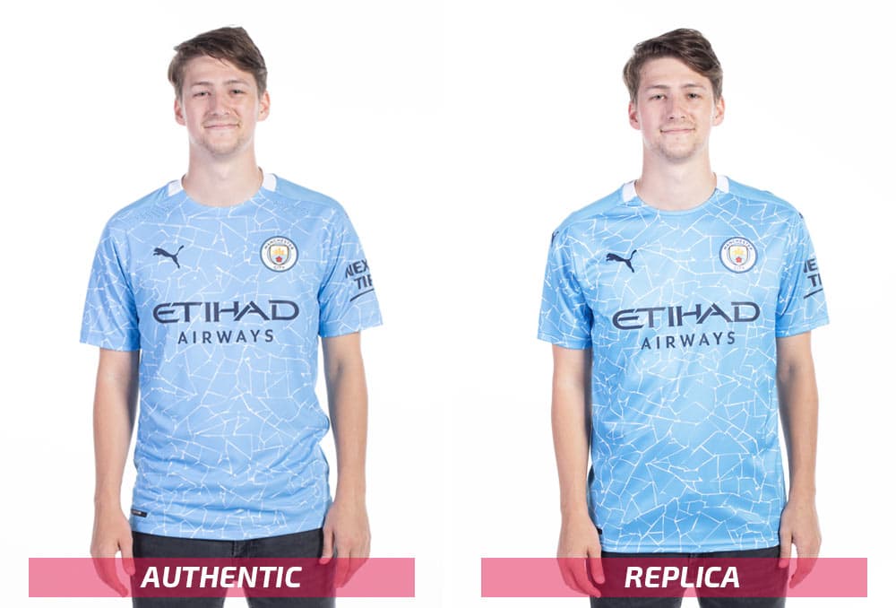 PUMA Manchester City authentic and replica jerseys