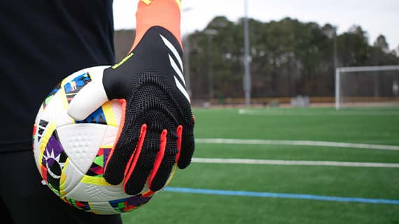 Elite Sport Revolution II Combi Goalkeeper Gloves - Black