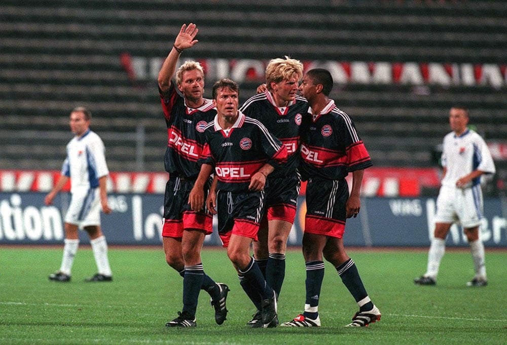 Bayern Munich players in 1998