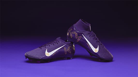 Nike Zoom Mercurial Vapor 16 Elite KM FG Firm Ground Soccer Cleat - Grand Purple/Pale Ivory