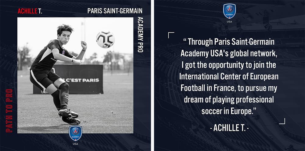 Paris Saint-Germain Academy Pro Testimonial