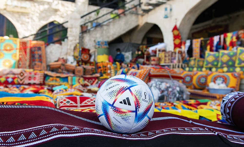 adidas Al Rihla 2022 FIFA World Cup Match Ball in Qatar