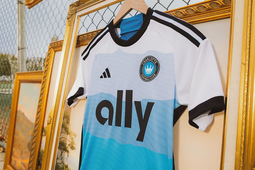 The 2024 adidas Charlotte FC Home Jersey
