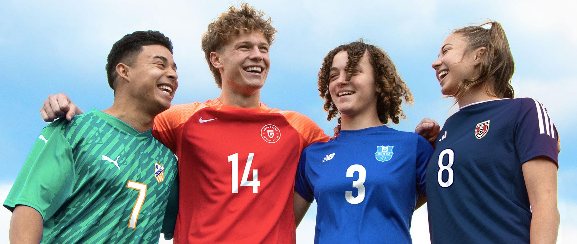 Men's Soccer Jerseys: Club, National Teams & More