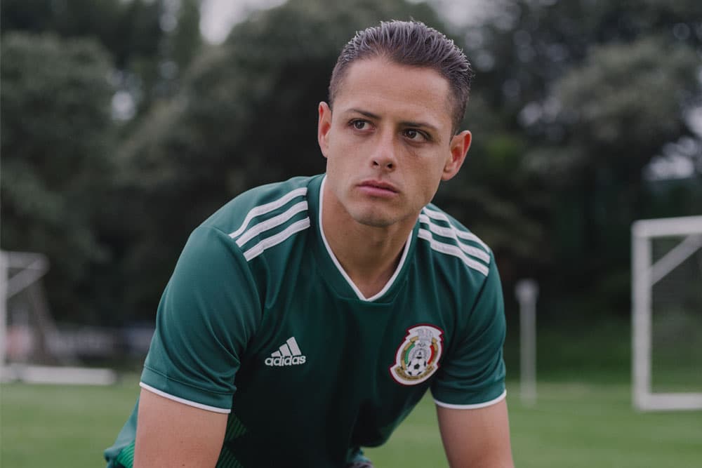 2018 adidas Mexico home jersey