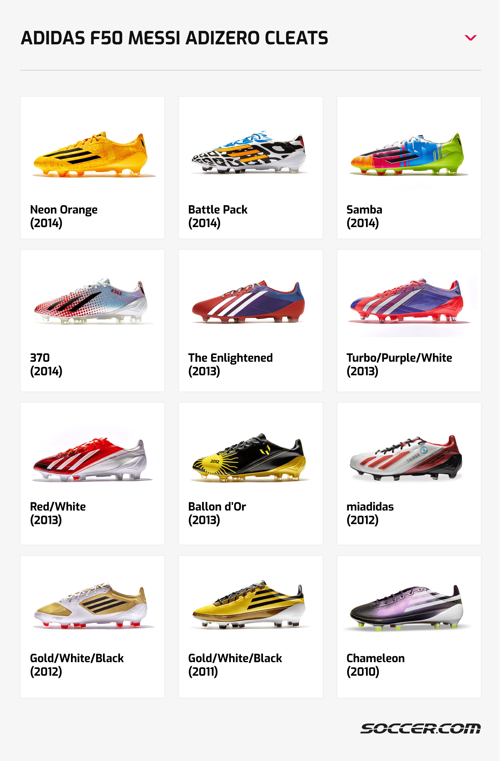 adidas gazelle silver green womens Adidas F50 Adizero Messi FG – Premier Boots main image 1