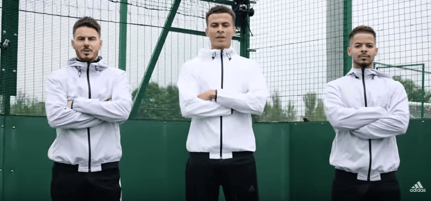 adidas Gamedayplus featuring Dele Alli Keylor Navas and The F2Freestylers