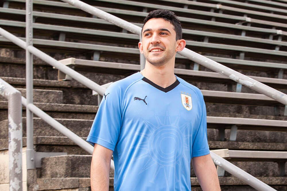 2018 PUMA Uruguay home jersey