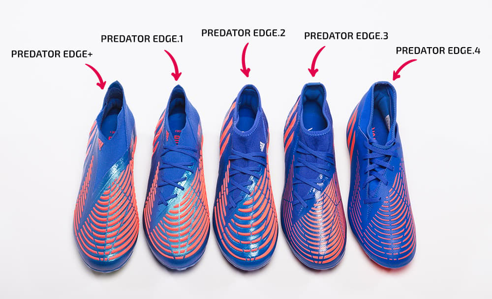 The Different Uppers of adidas Predator Edge Soccer Cleats