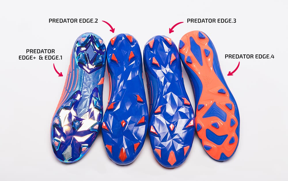 The Different Outsoles of adidas Predator Edge Soccer Cleats